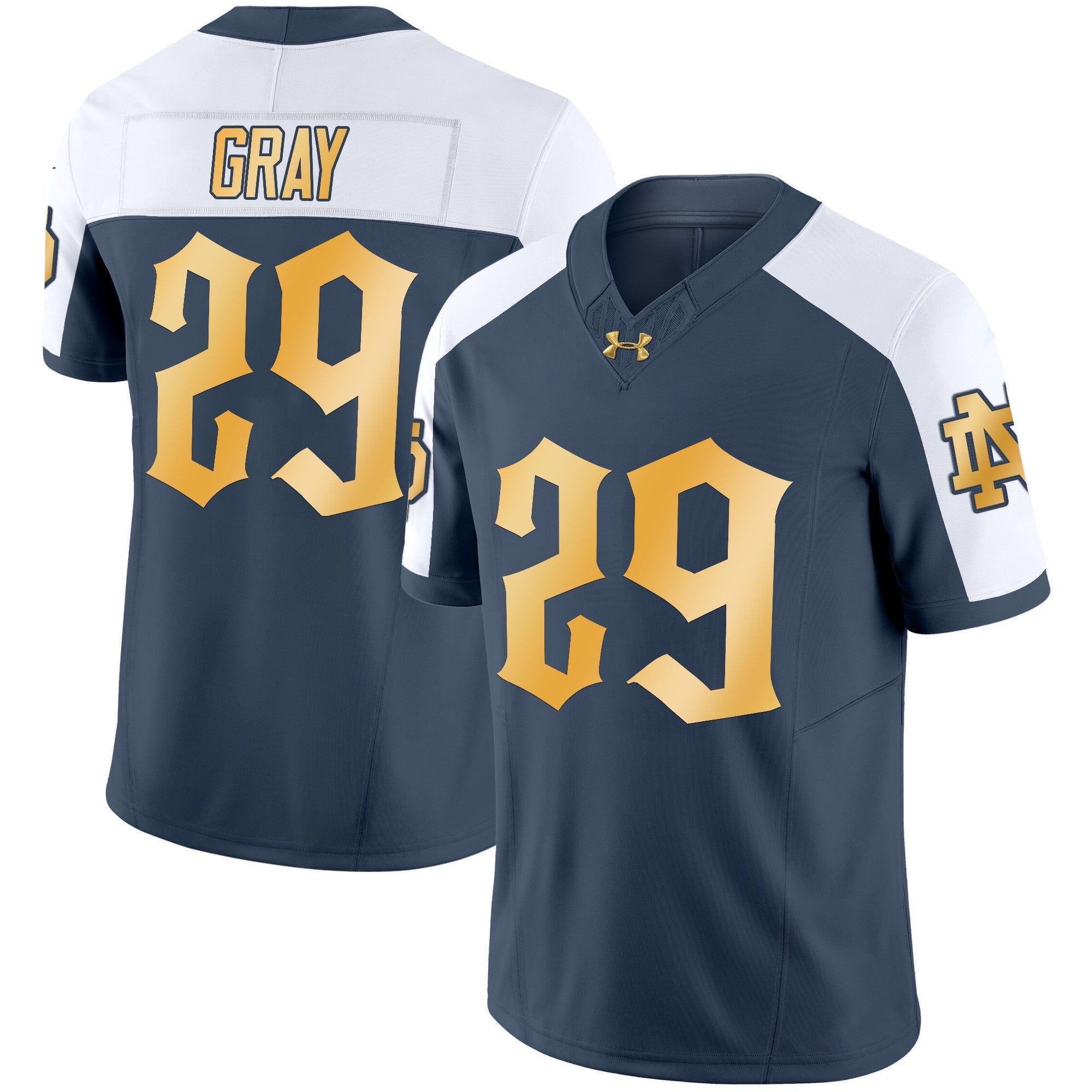 Notre Dame Fighting Irish Vapor Limited Jersey - All Stitched