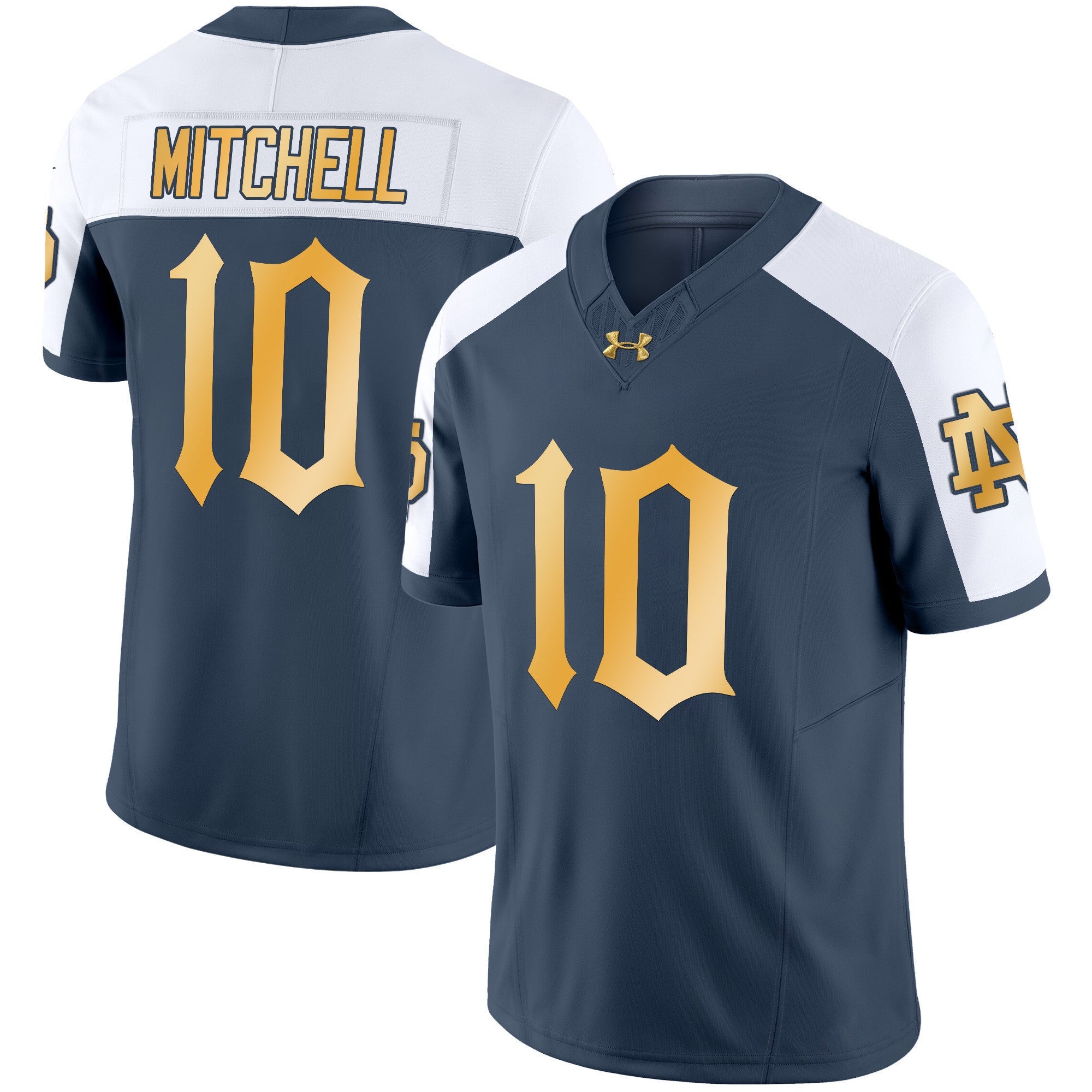 Notre Dame Fighting Irish Vapor Limited Jersey - All Stitched
