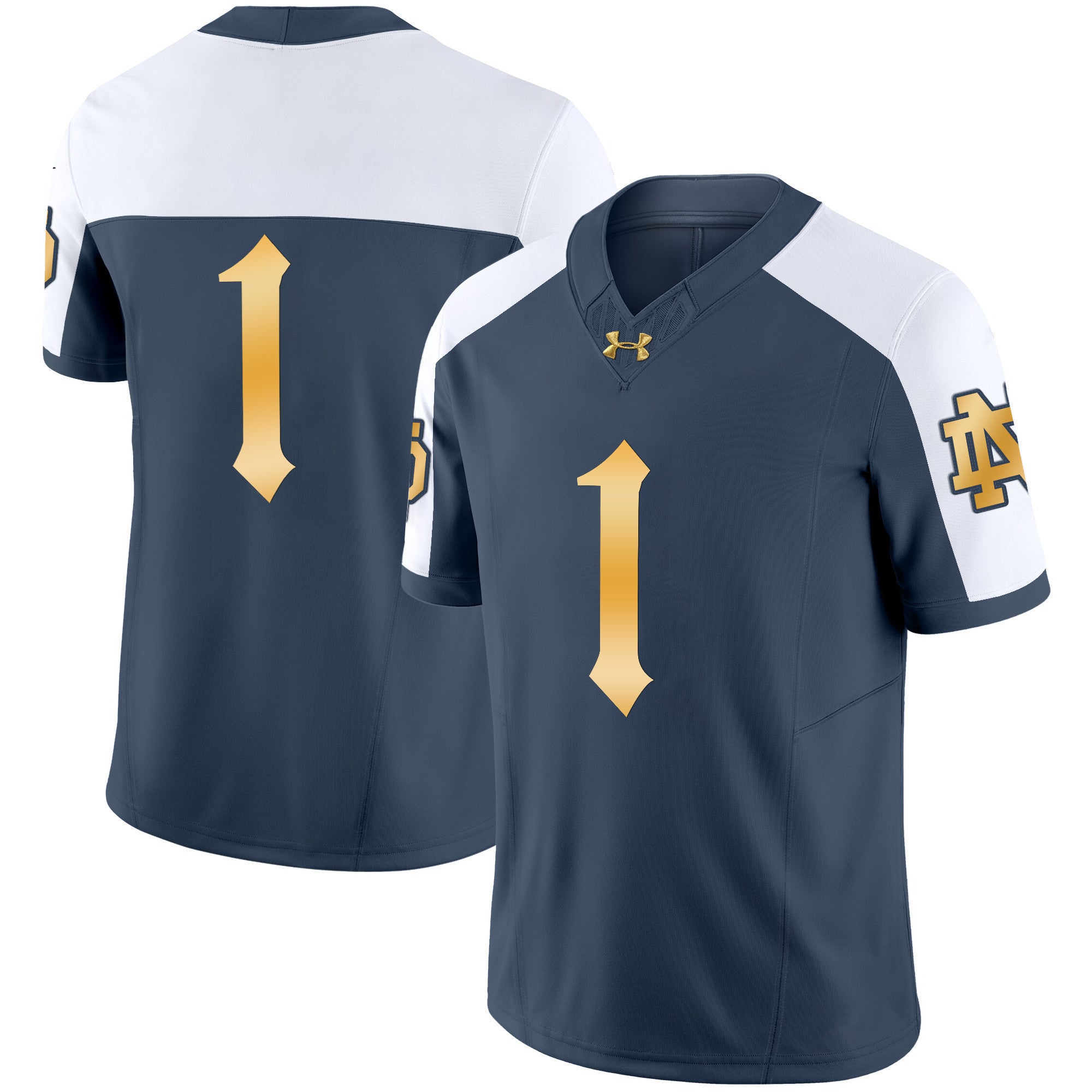 Notre Dame Fighting Irish Vapor Limited Jersey - All Stitched