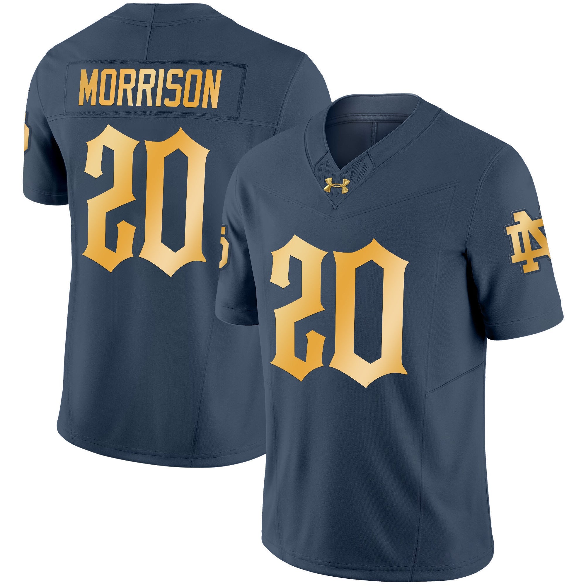 Notre Dame Fighting Irish Vapor Limited Jersey - All Stitched
