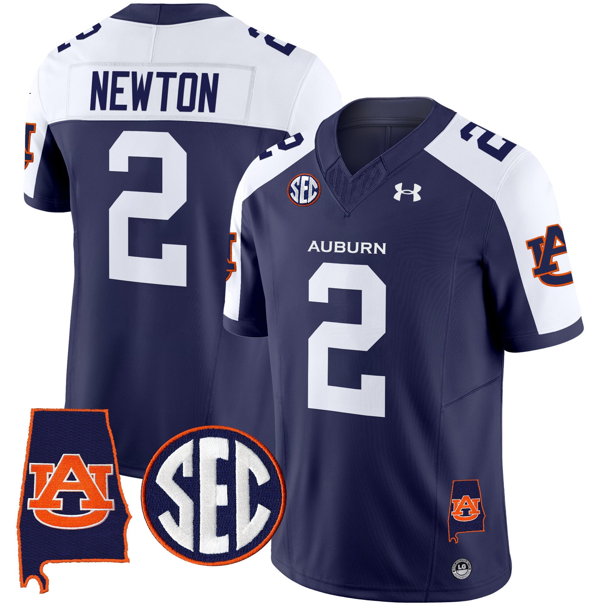 Auburn Tigers 2025 Alabama Patch Vapor Limited Jersey - All Stitched