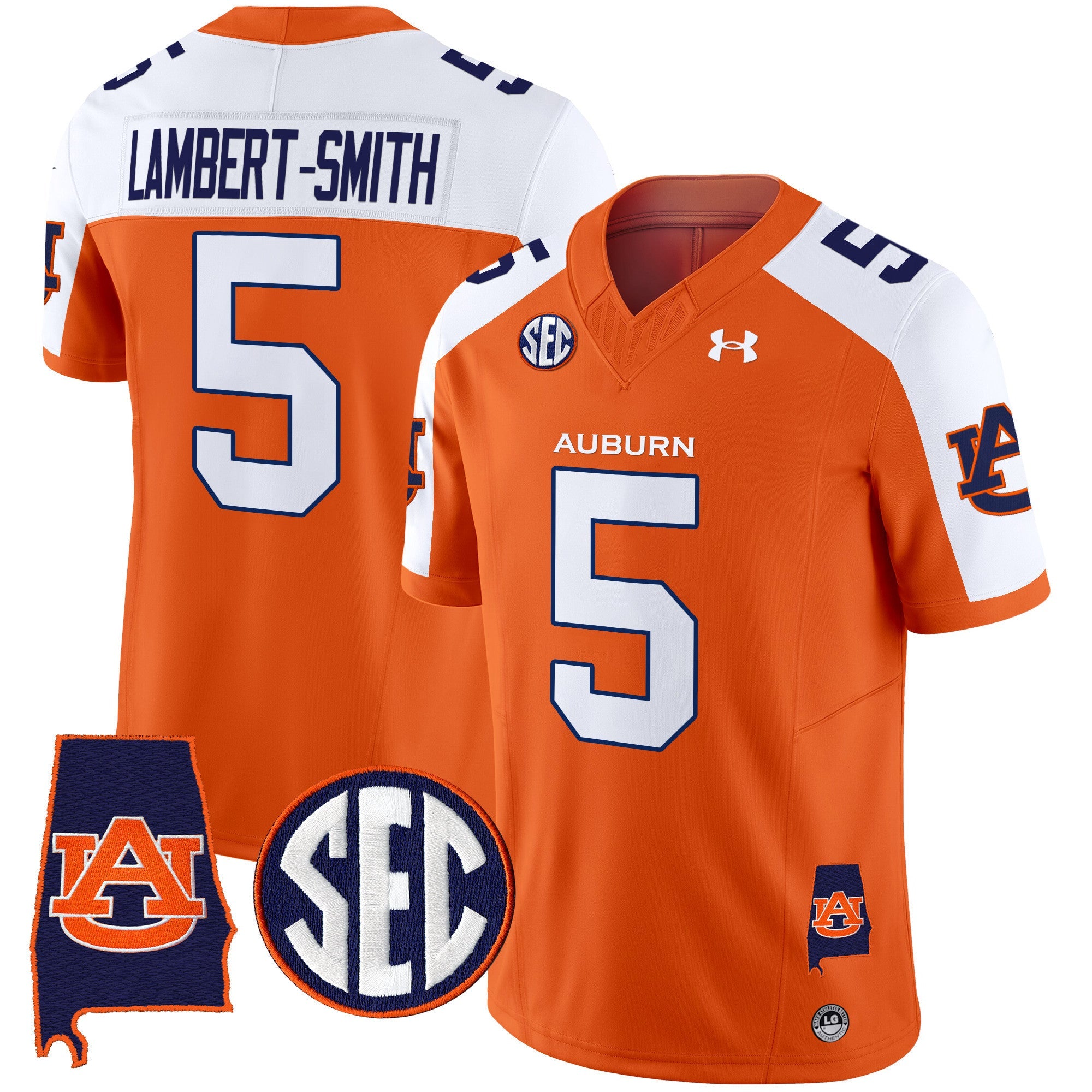 Auburn Tigers 2025 Alabama Patch Vapor Limited Jersey - All Stitched