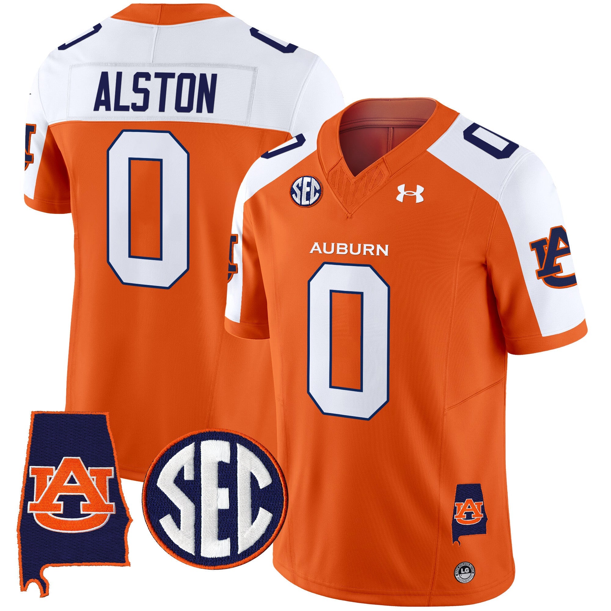 Auburn Tigers 2025 Alabama Patch Vapor Limited Jersey - All Stitched