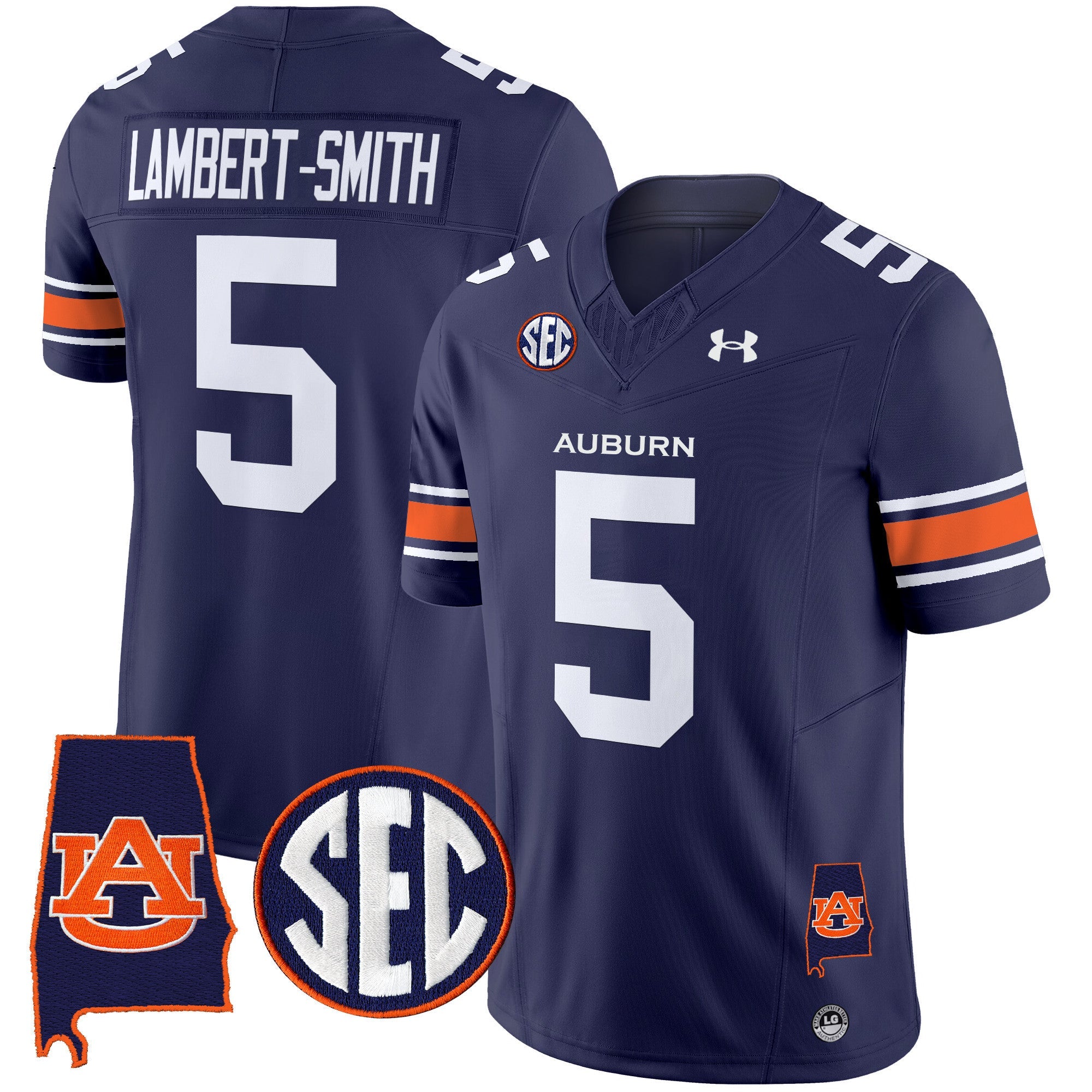 Auburn Tigers 2025 Alabama Patch Vapor Limited Jersey - All Stitched