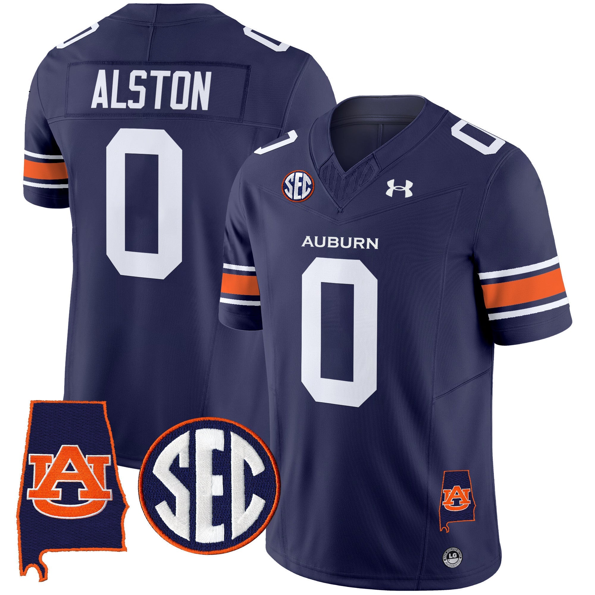 Auburn Tigers 2025 Alabama Patch Vapor Limited Jersey - All Stitched