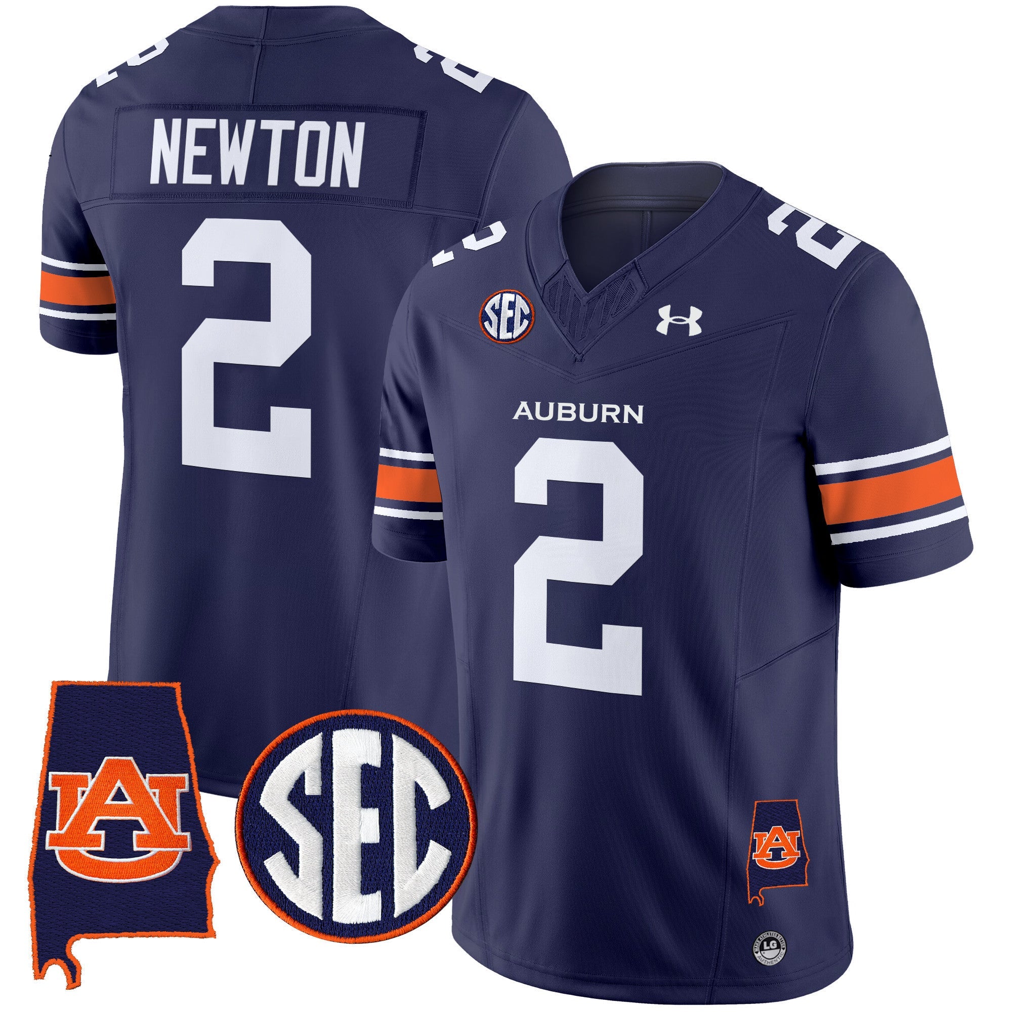 Auburn Tigers 2025 Alabama Patch Vapor Limited Jersey - All Stitched