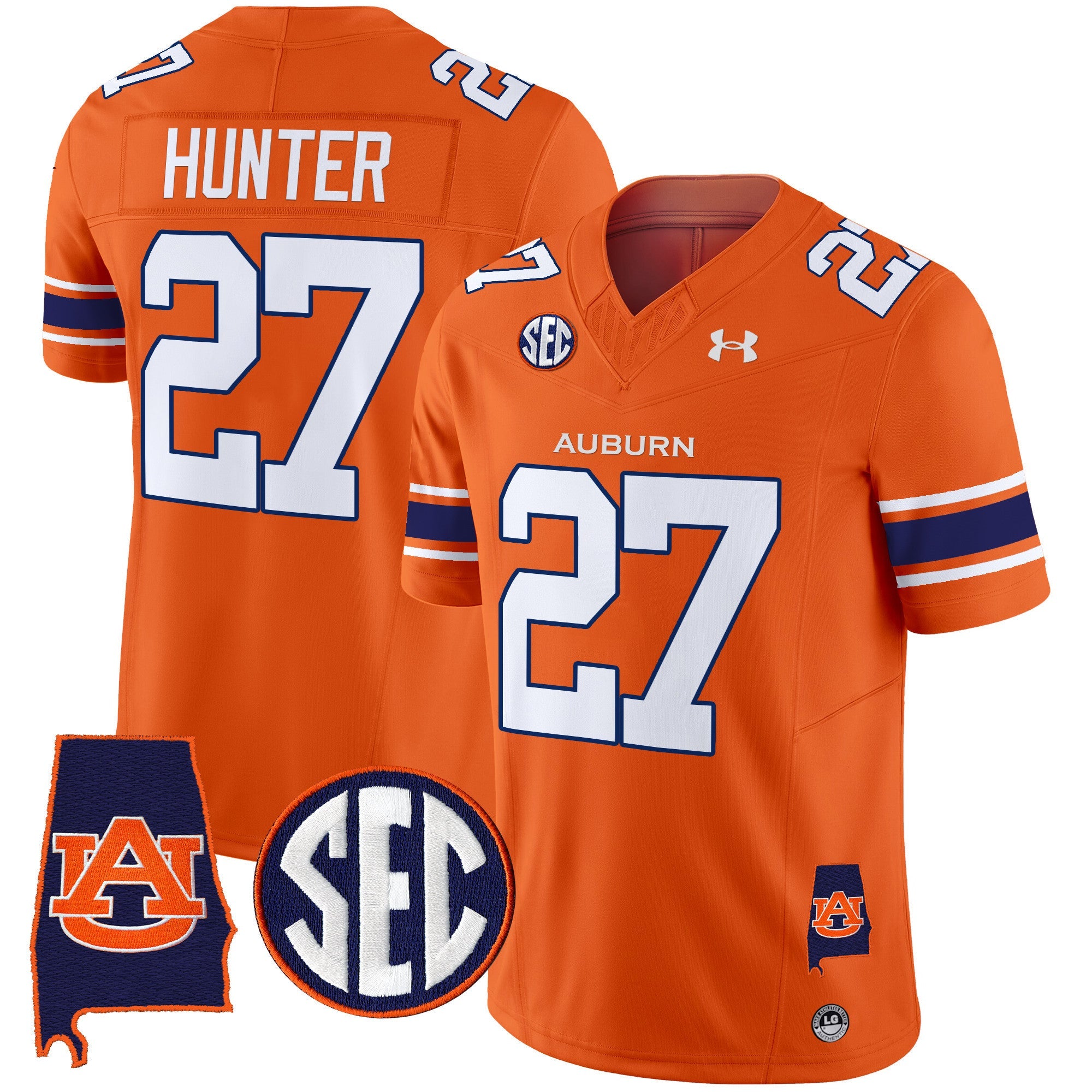 Auburn Tigers 2025 Alabama Patch Vapor Limited Jersey - All Stitched
