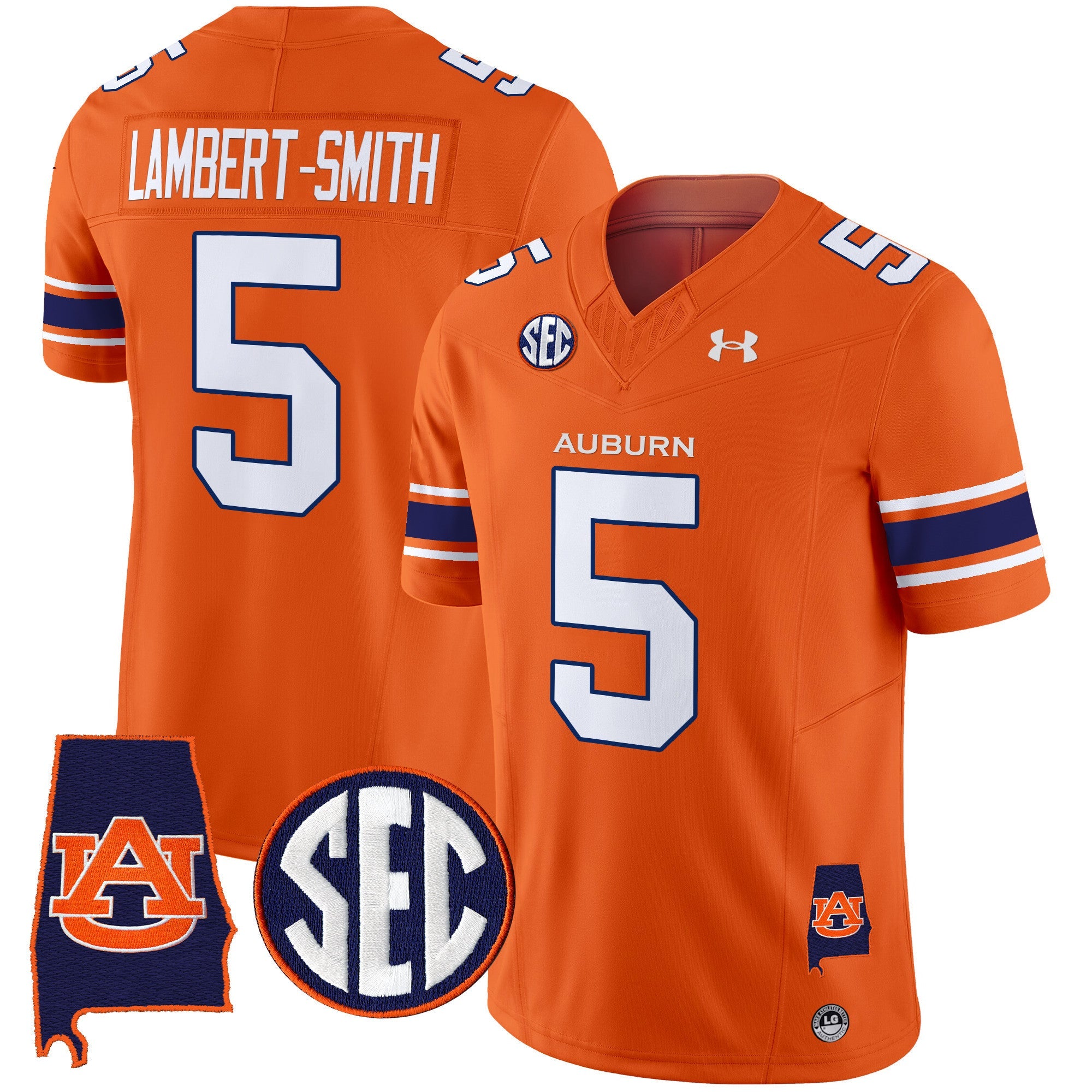 Auburn Tigers 2025 Alabama Patch Vapor Limited Jersey - All Stitched