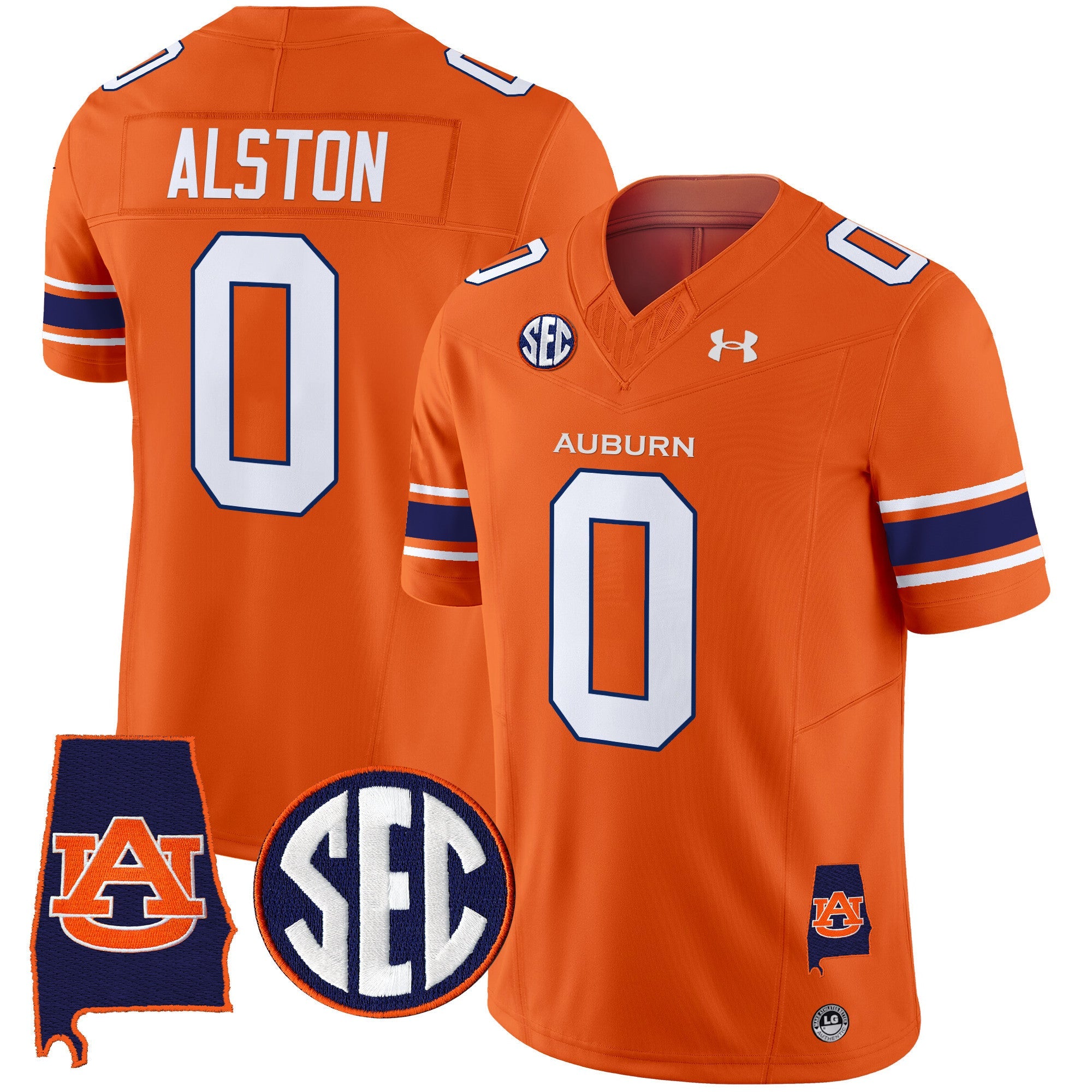 Auburn Tigers 2025 Alabama Patch Vapor Limited Jersey - All Stitched