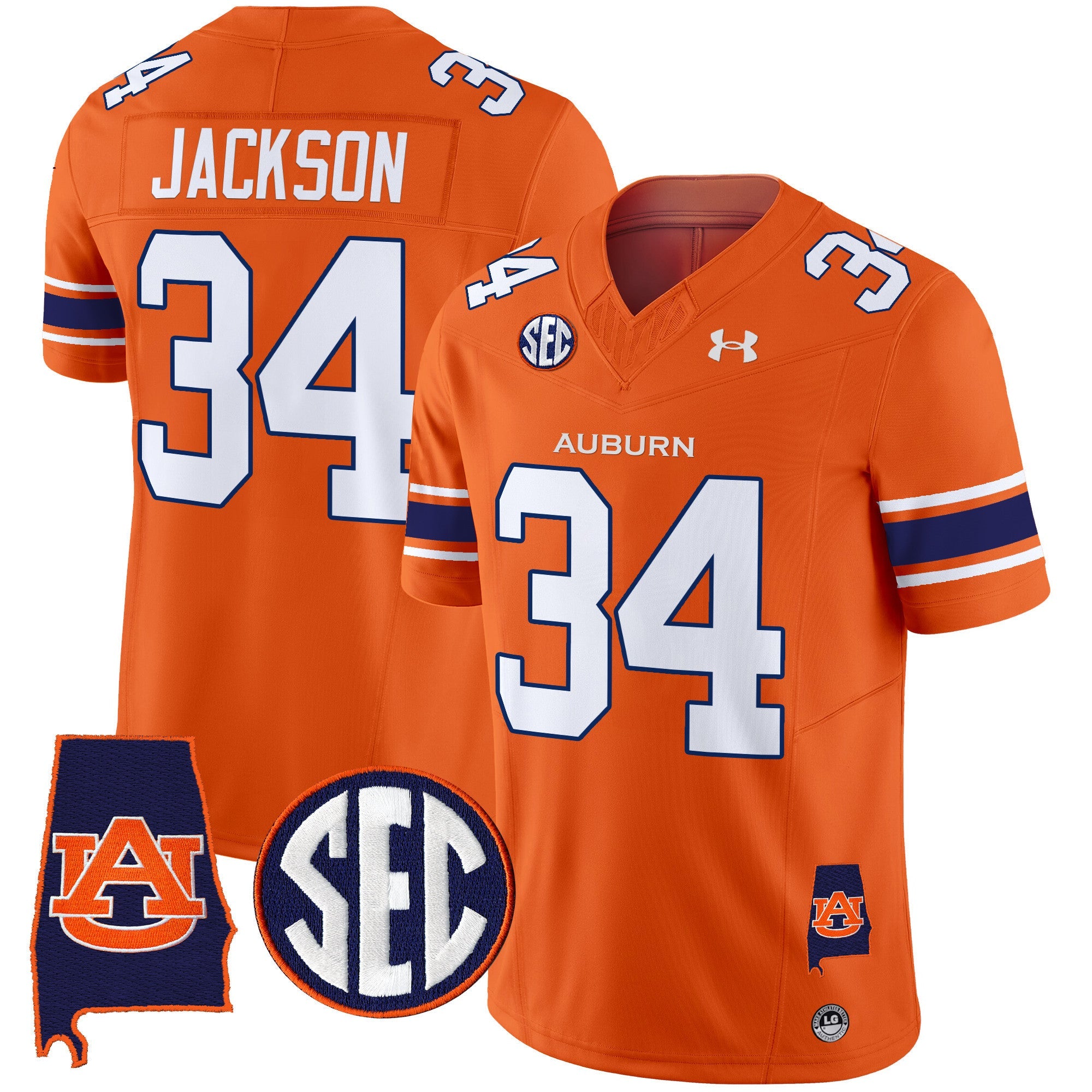 Auburn Tigers 2025 Alabama Patch Vapor Limited Jersey - All Stitched