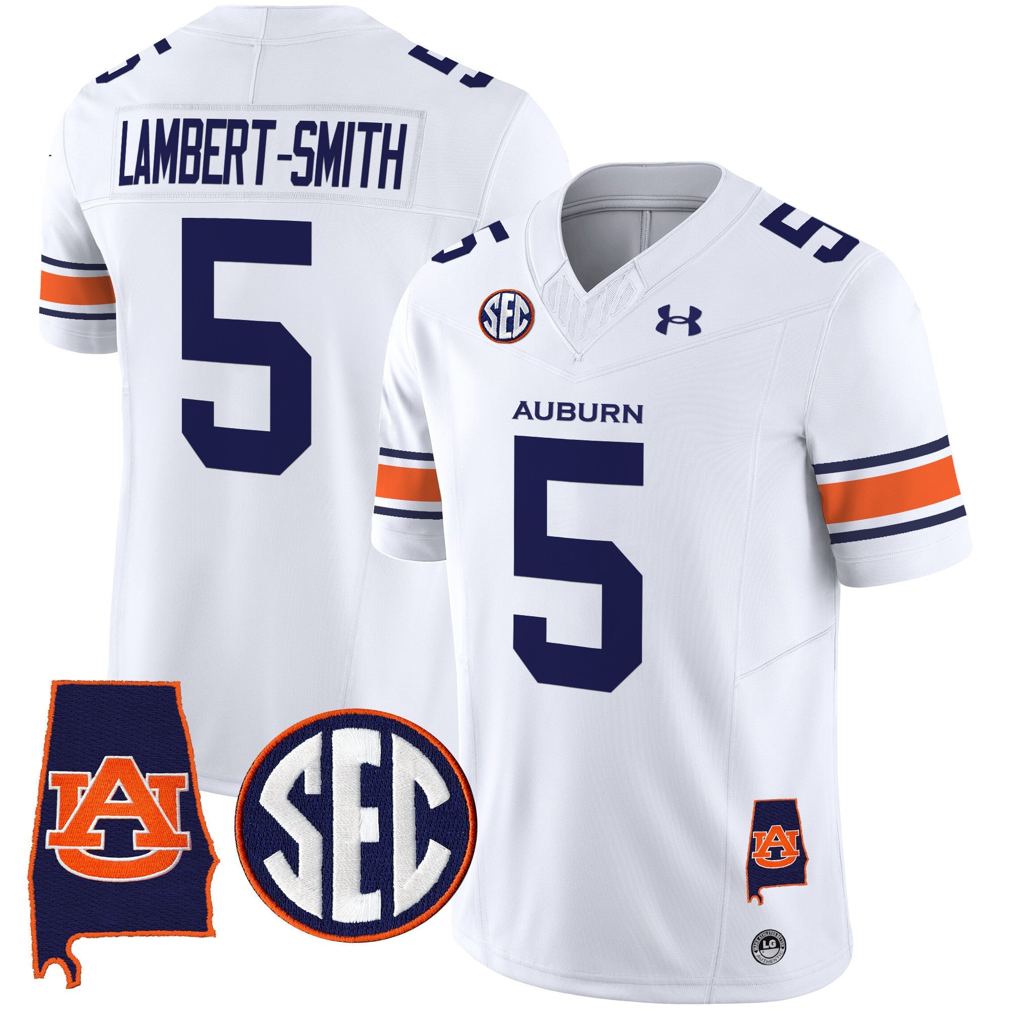 Auburn Tigers 2025 Alabama Patch Vapor Limited Jersey - All Stitched