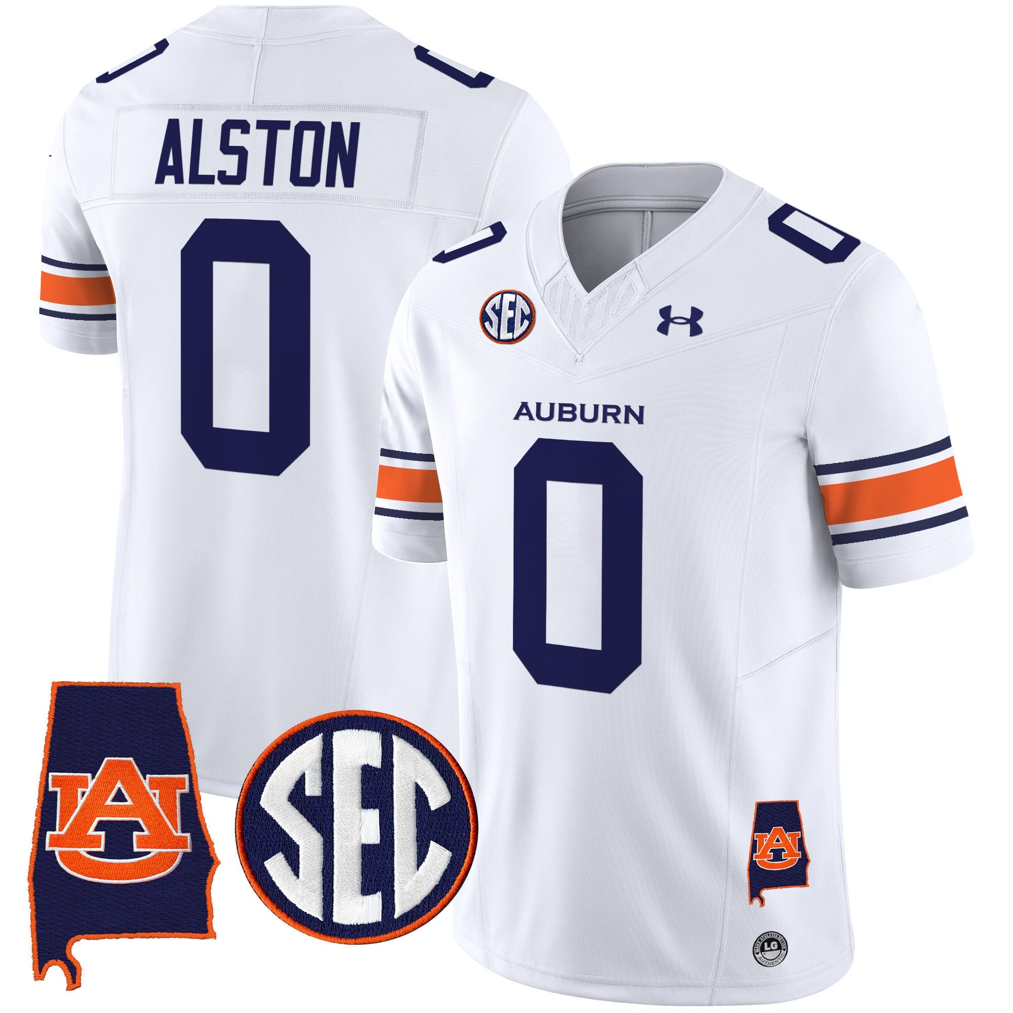 Auburn Tigers 2025 Alabama Patch Vapor Limited Jersey - All Stitched