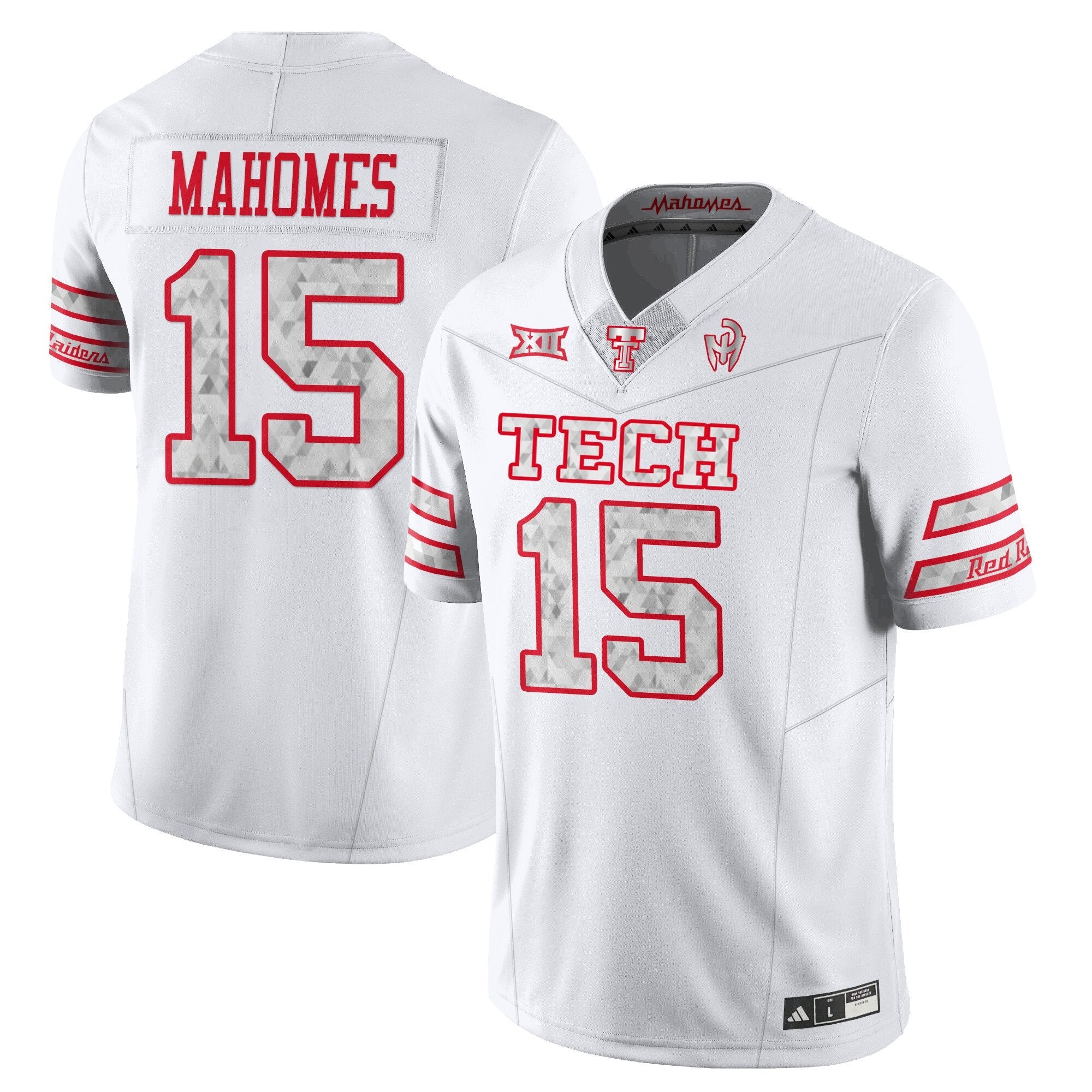Texas Tech Football “GalvanICED” Jersey - All Stitched