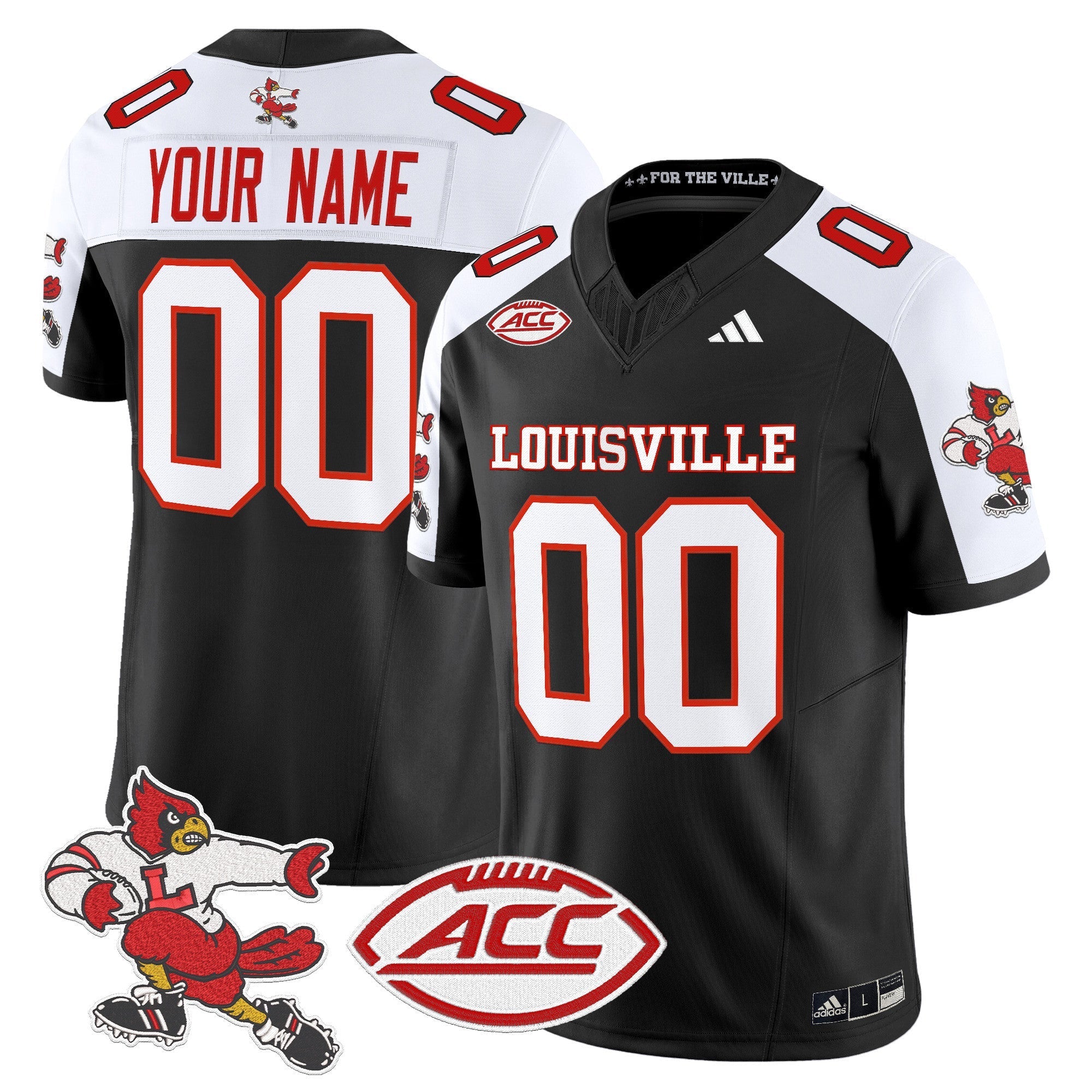 Custom Louisville Cardinals Jersey 1980s Throwback Vaport Limited Stitched All Colors
