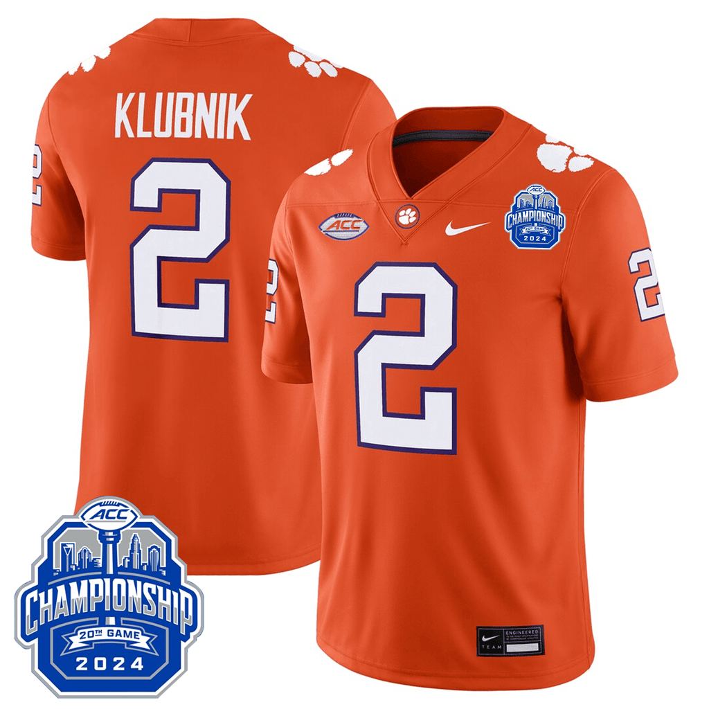 Men Clemson Tigers 24/25 Jersey - ACC Championship Patch