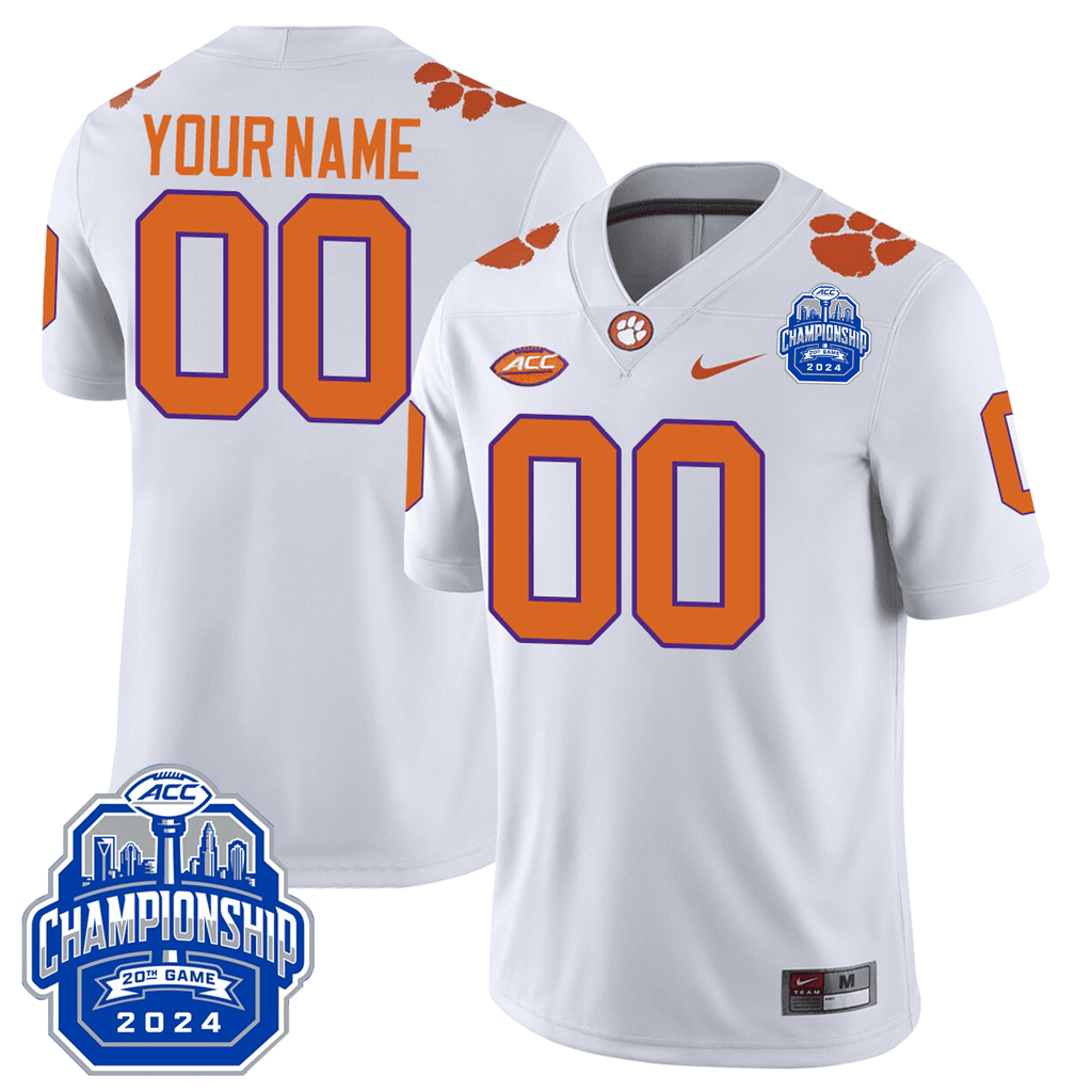 Men Clemson Tigers 24/25 Jersey - ACC Championship Patch