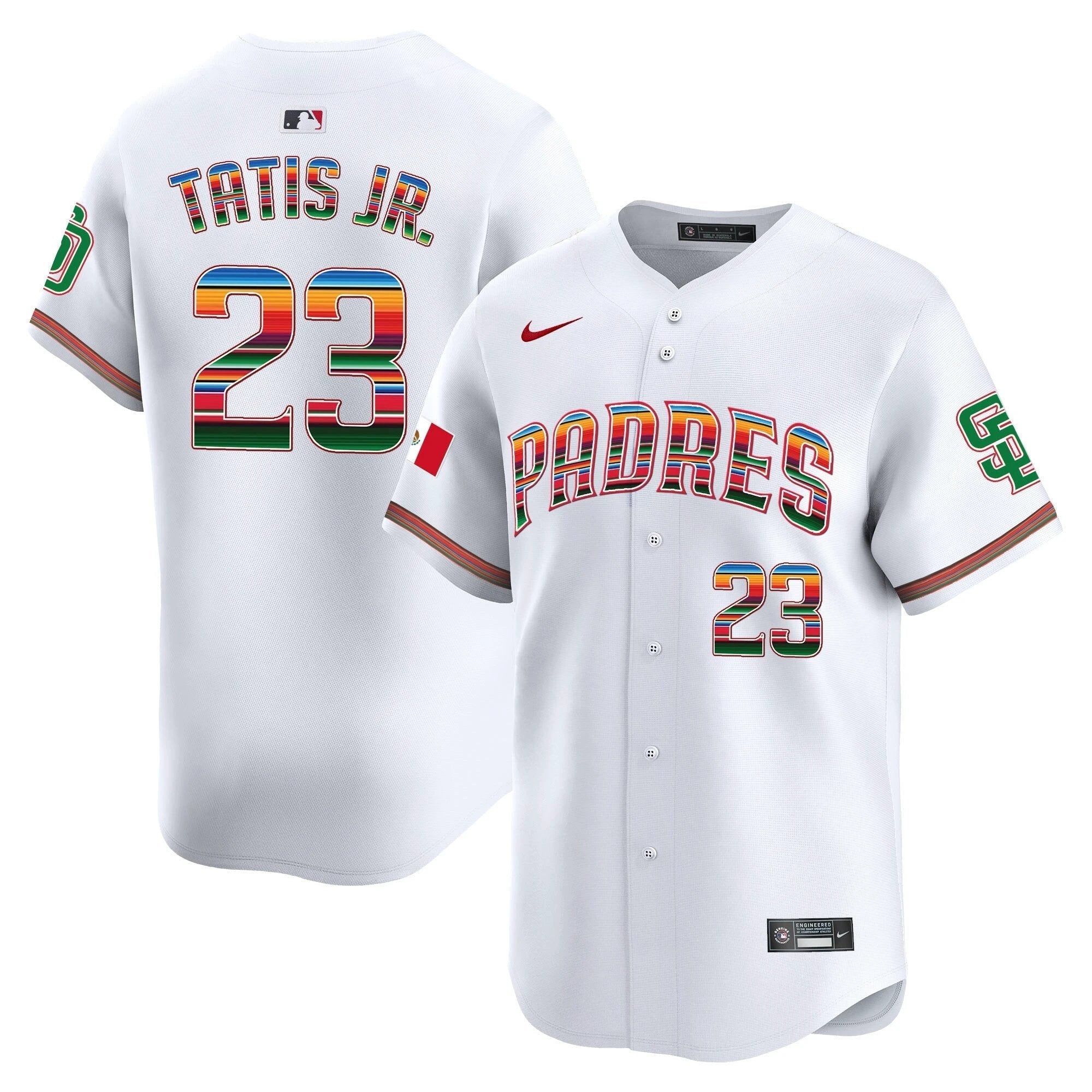 San Diego Padres Mexico Premier Limited Jersey - All Stitched