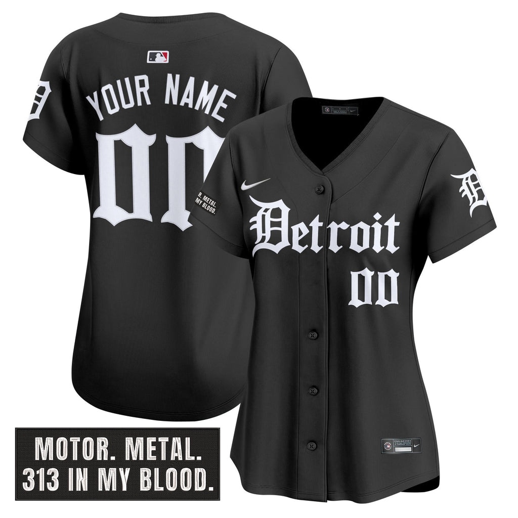Detroit Tigers Custom Jersey All Stitched