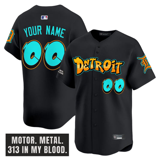 Detroit Tigers Custom Jersey All Stitched