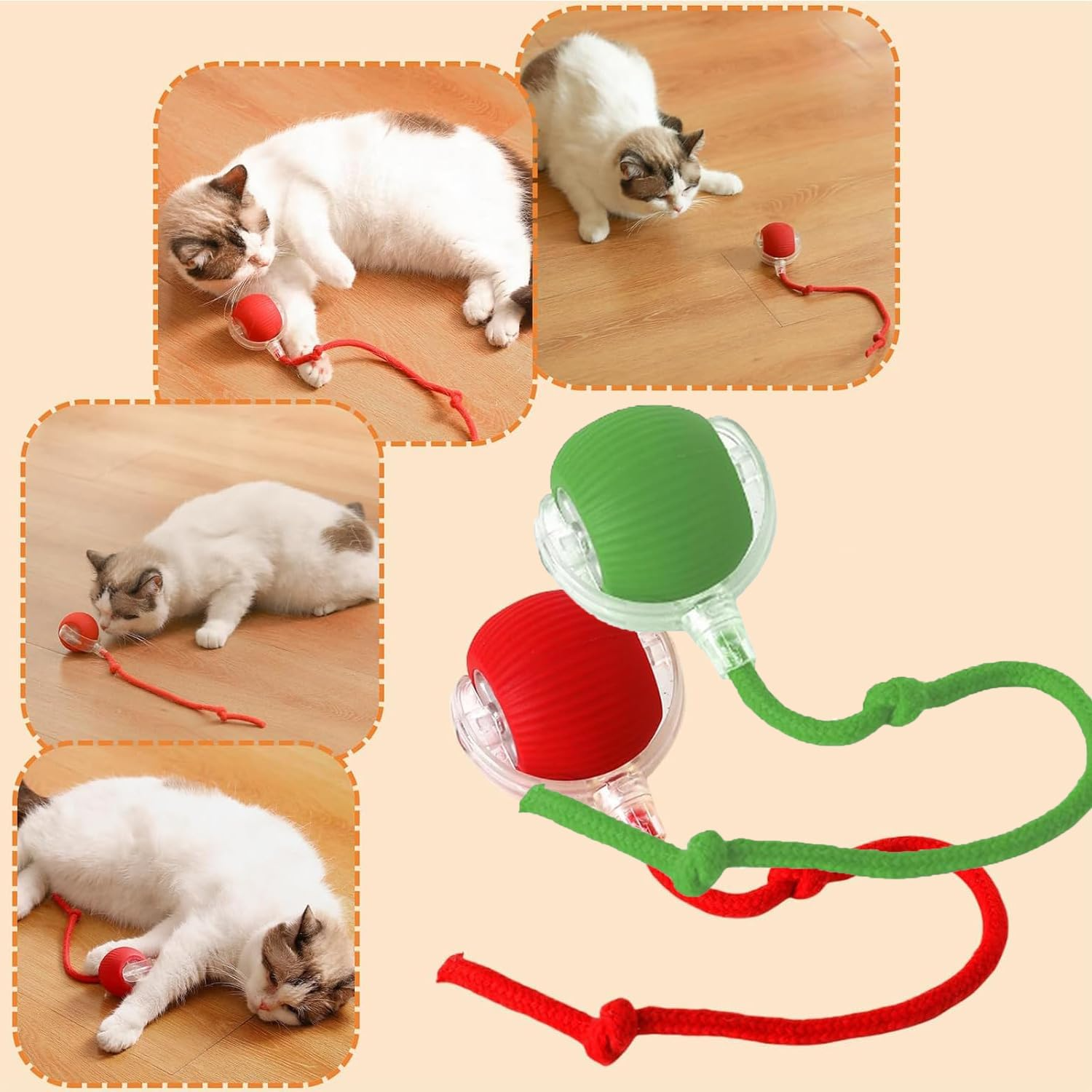 Smart Interactive Pet Toy Ball