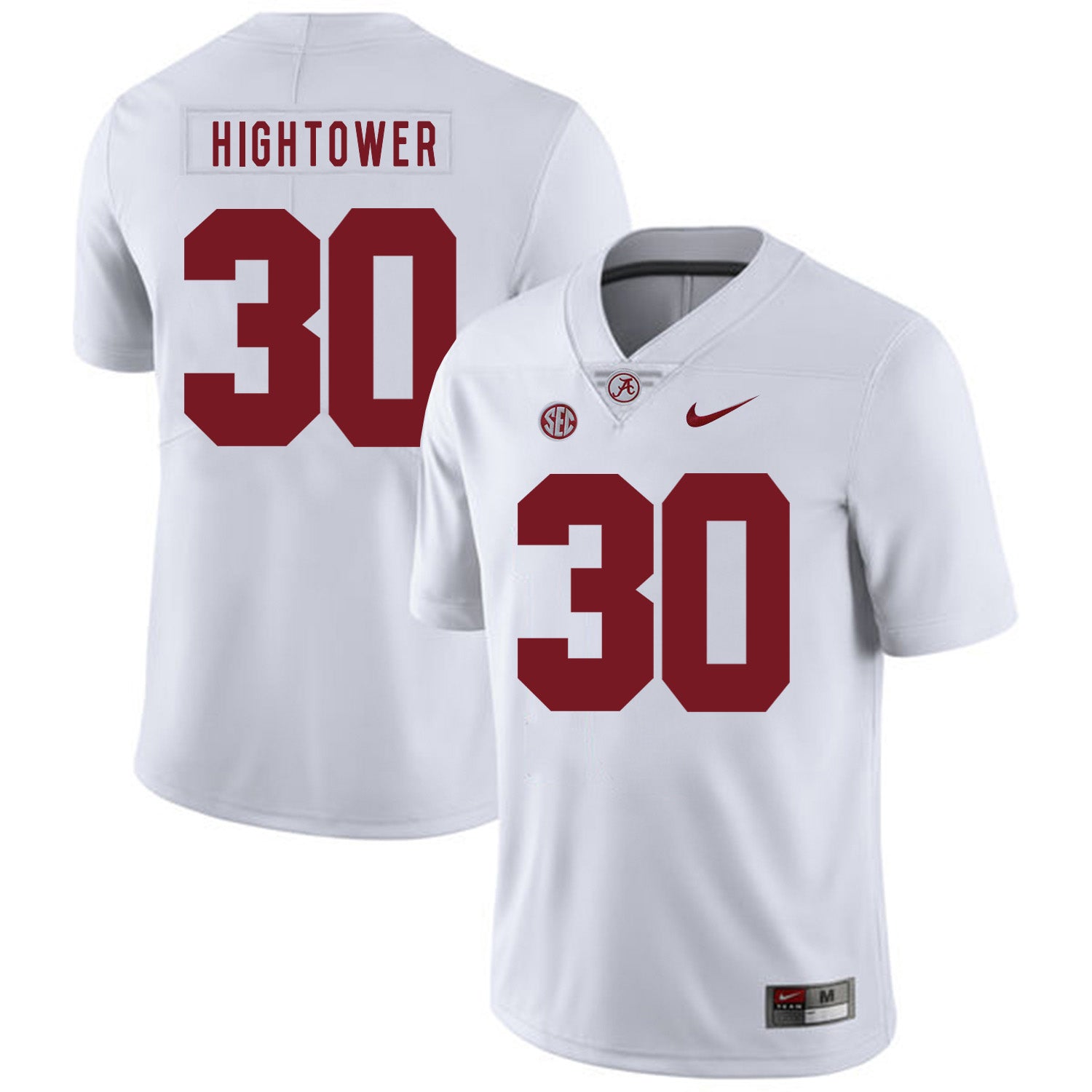Alabama Crimson Tide #30 Dont'a Hightower College Football Jersey White