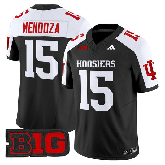 Fernando Mendoza Jersey #15 Indiana Hoosiers 2025 Limited Stitched Black Alter