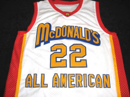 Carmelo Anthony Jersey #22 McDonald's All American Basketball White