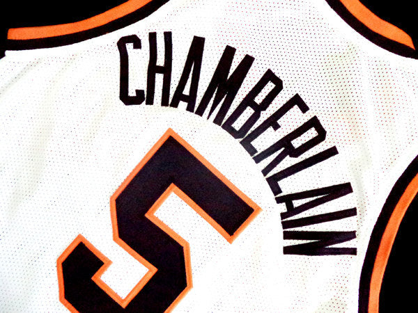 Wilt Chamberlain Jersey #5 Overbrook High School Basketball White