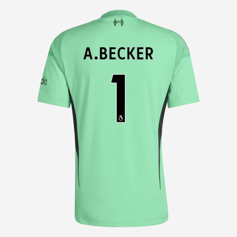 Liverpool 2025-26 A.BECKER 1 Goalkeeper Jersey – Green