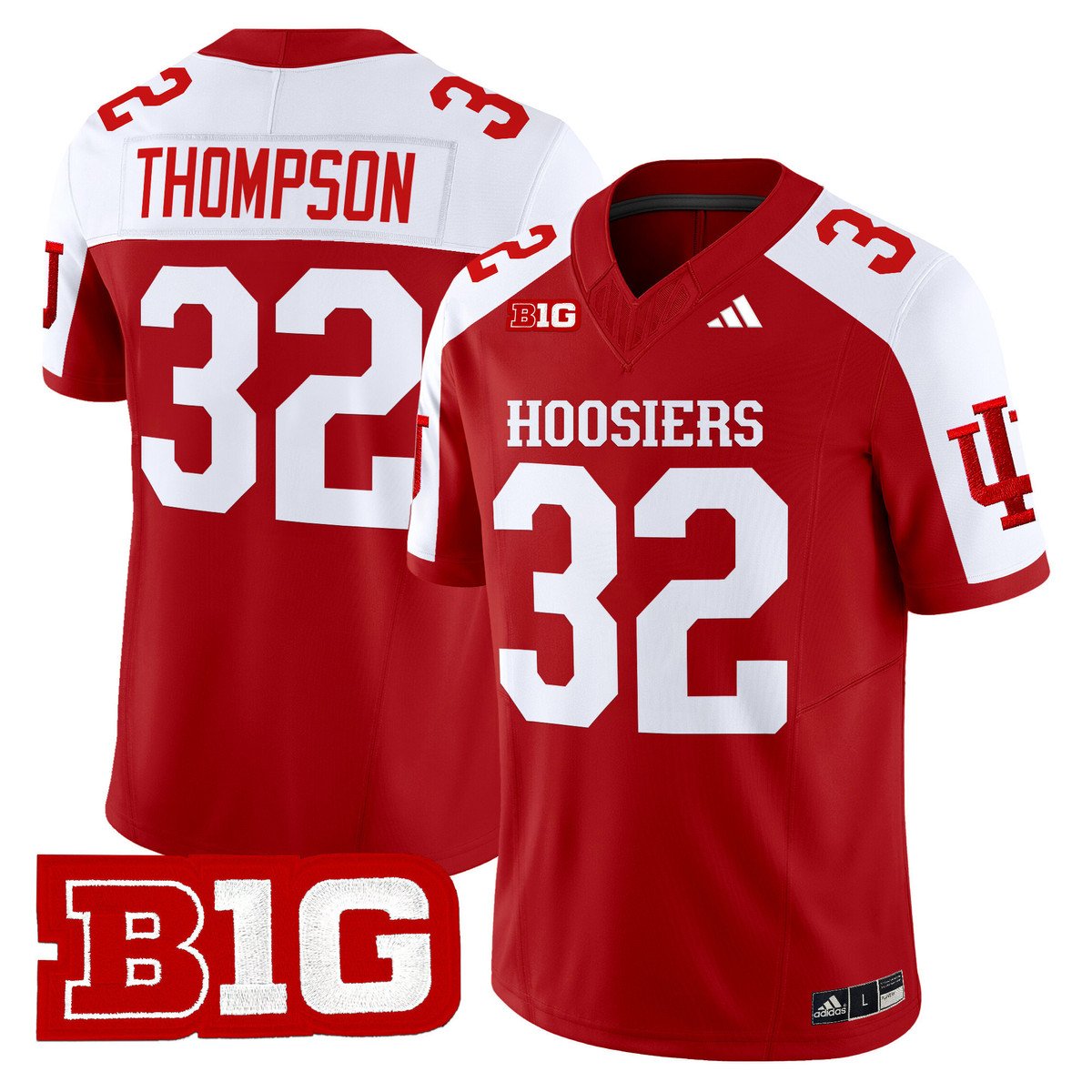 Anthony Thompson Jersey #32 Indiana Hoosiers 2025 Limited Stitched Crimson Alter