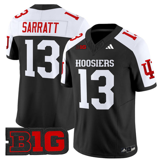 Elijah Sarratt Jersey #13 Indiana Hoosiers 2025 Limited Stitched Black Alter